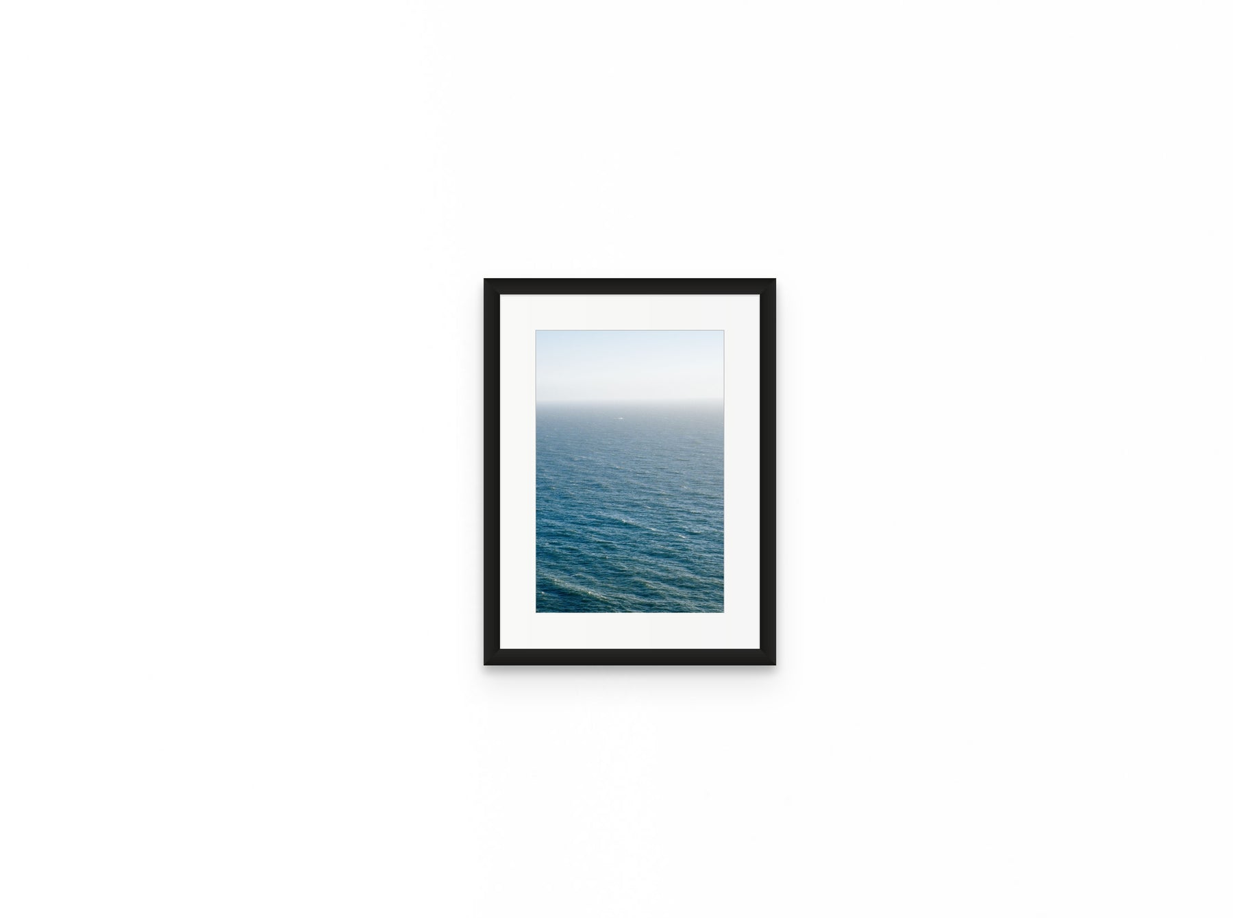 Pacific Haze, 8×12 in black frame