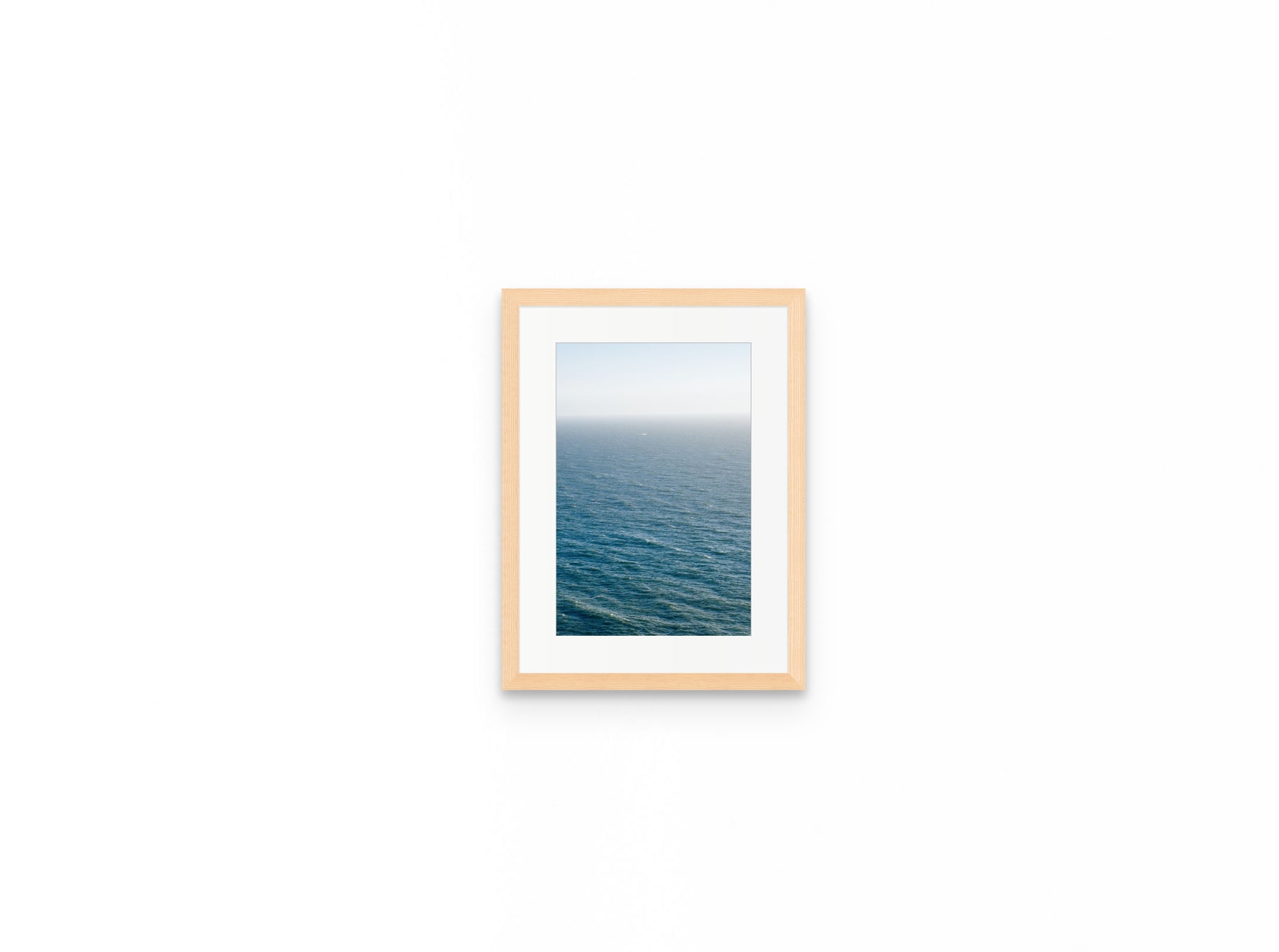 Pacific Haze, 8×12 in natural frame