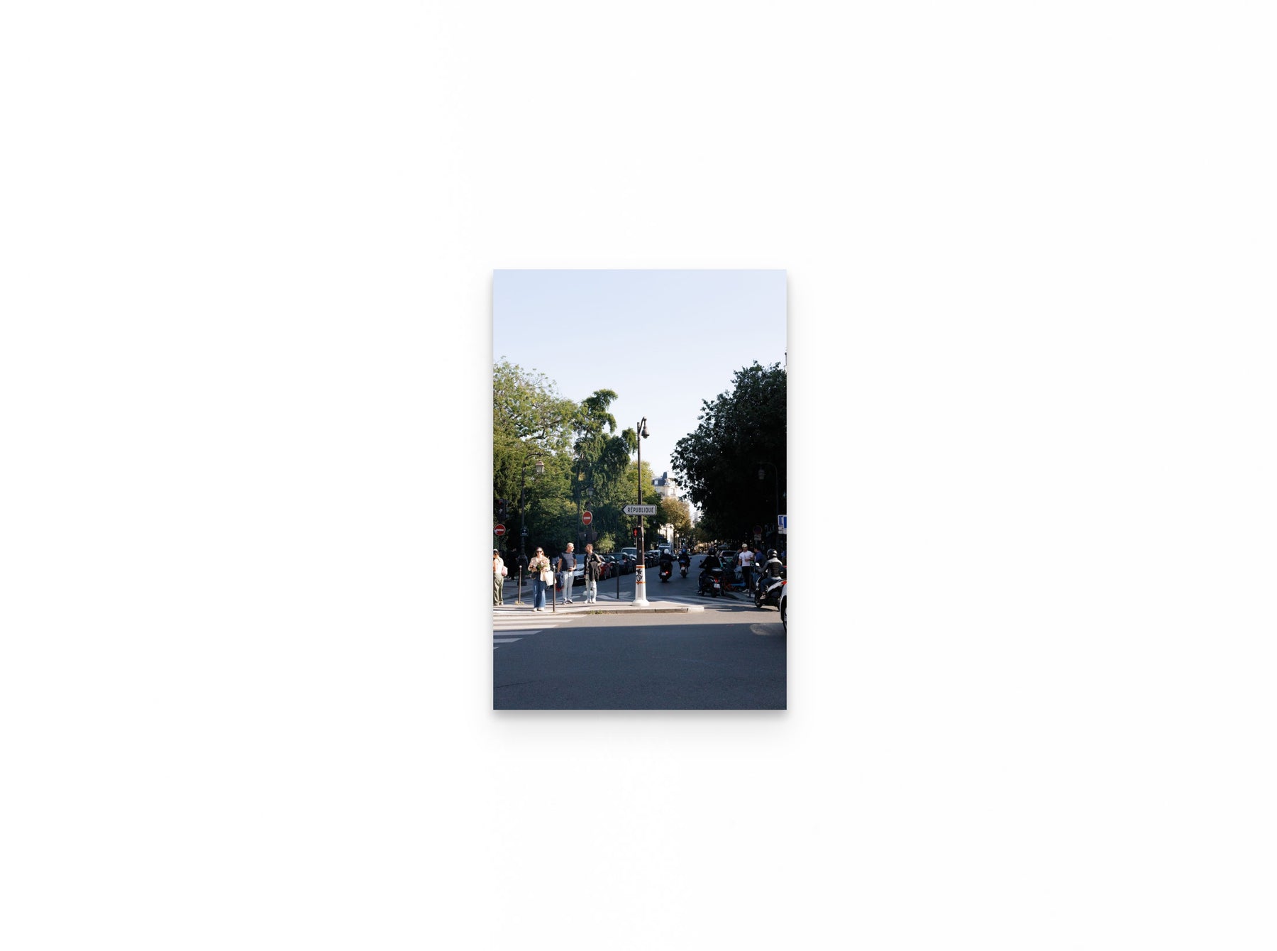 Place Republique, 12×18 fine art print