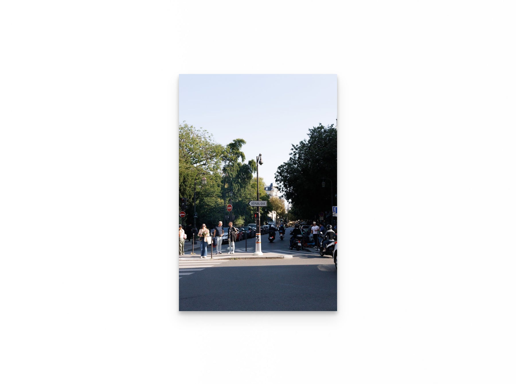 Place Republique, 16×24 fine art print