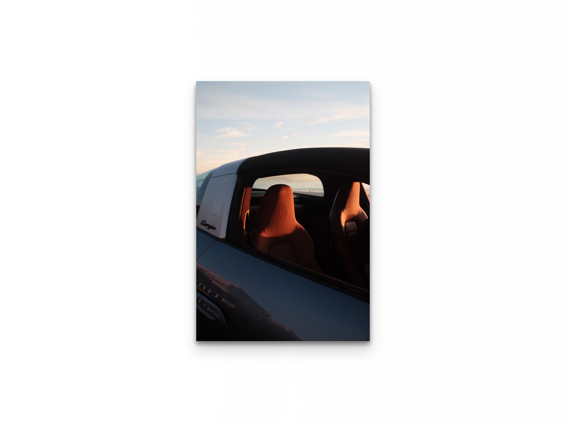 Porsche Targa Dusk, 16×24 fine art print