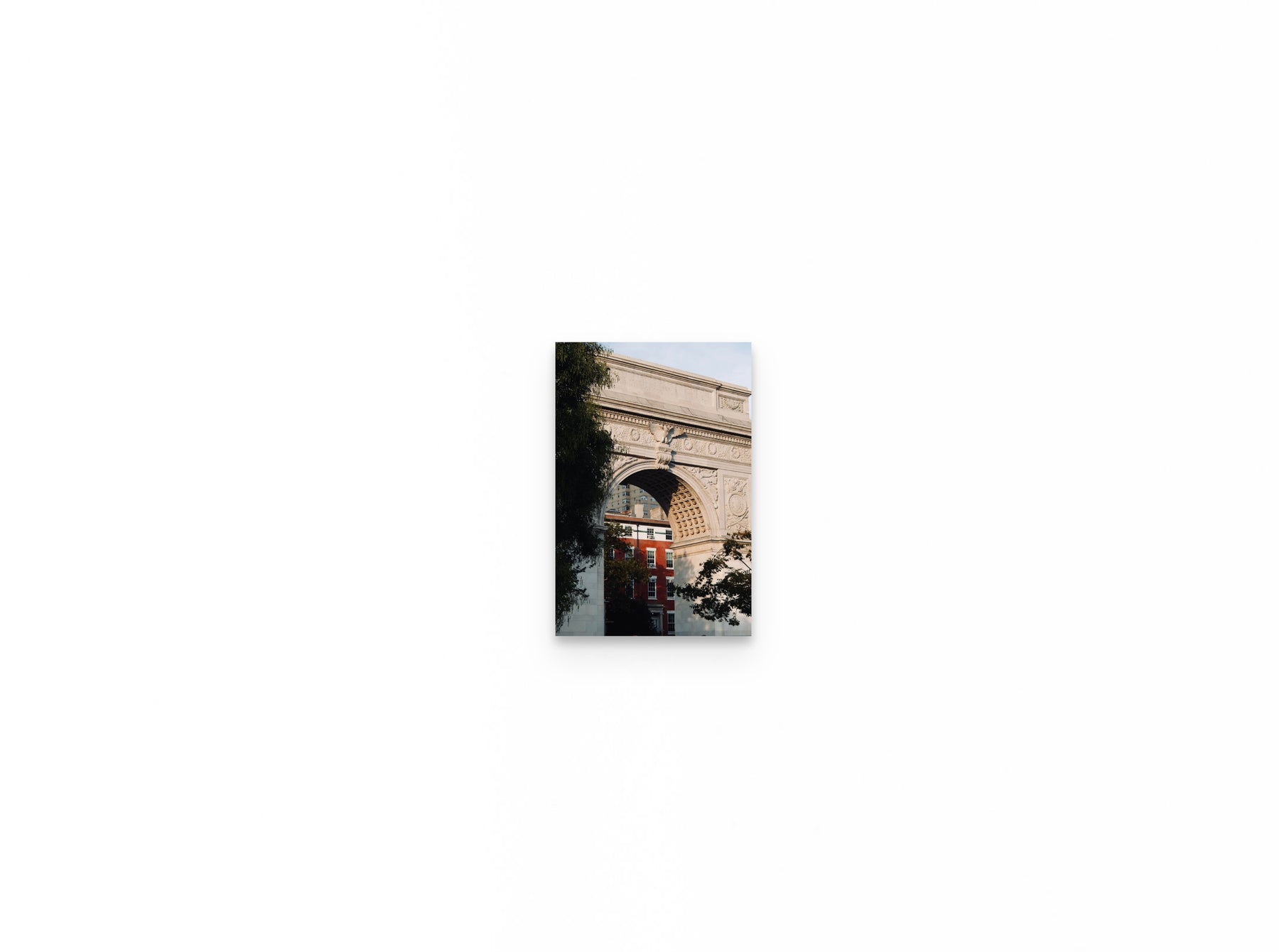 Washington Arch Morning, 8×12 fine art print