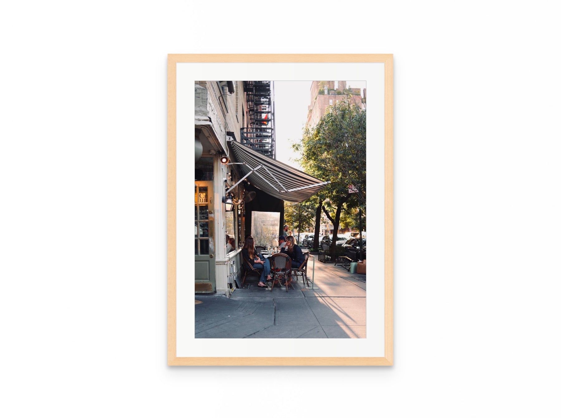 West Village Awning, 16×24 in natural frame
