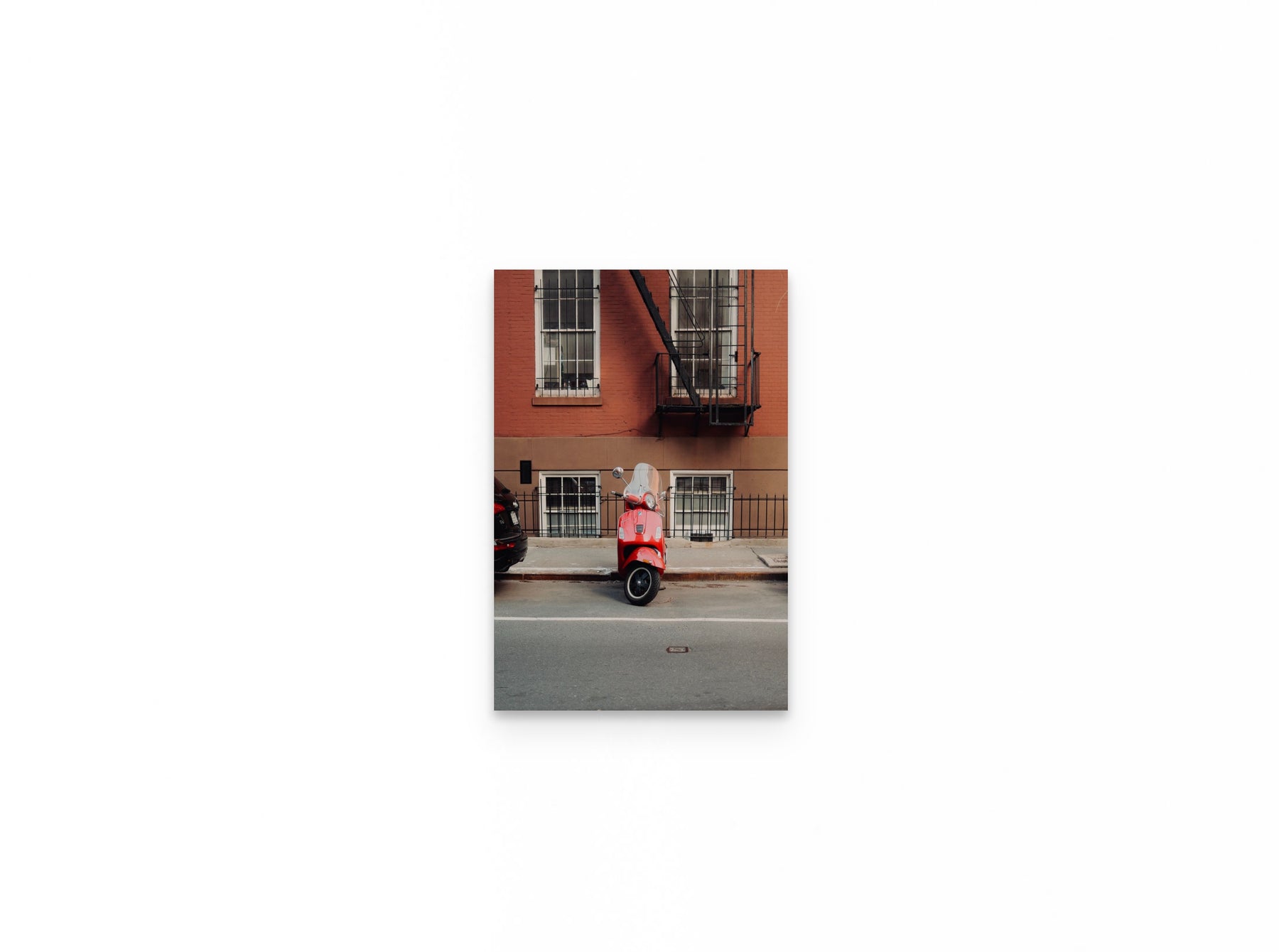 West Village Vespa, 12×18 fine art print