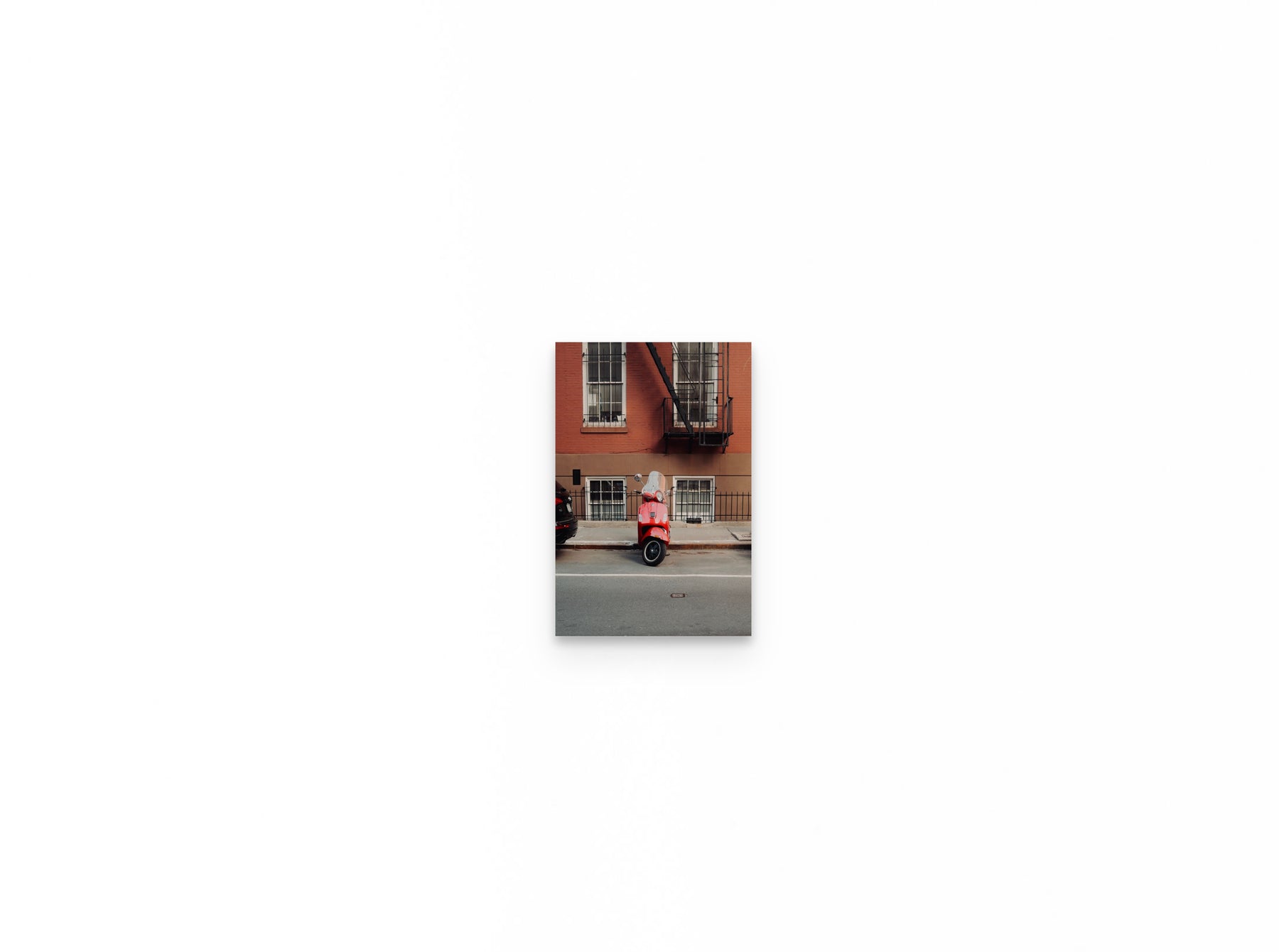 West Village Vespa, 8×12 fine art print