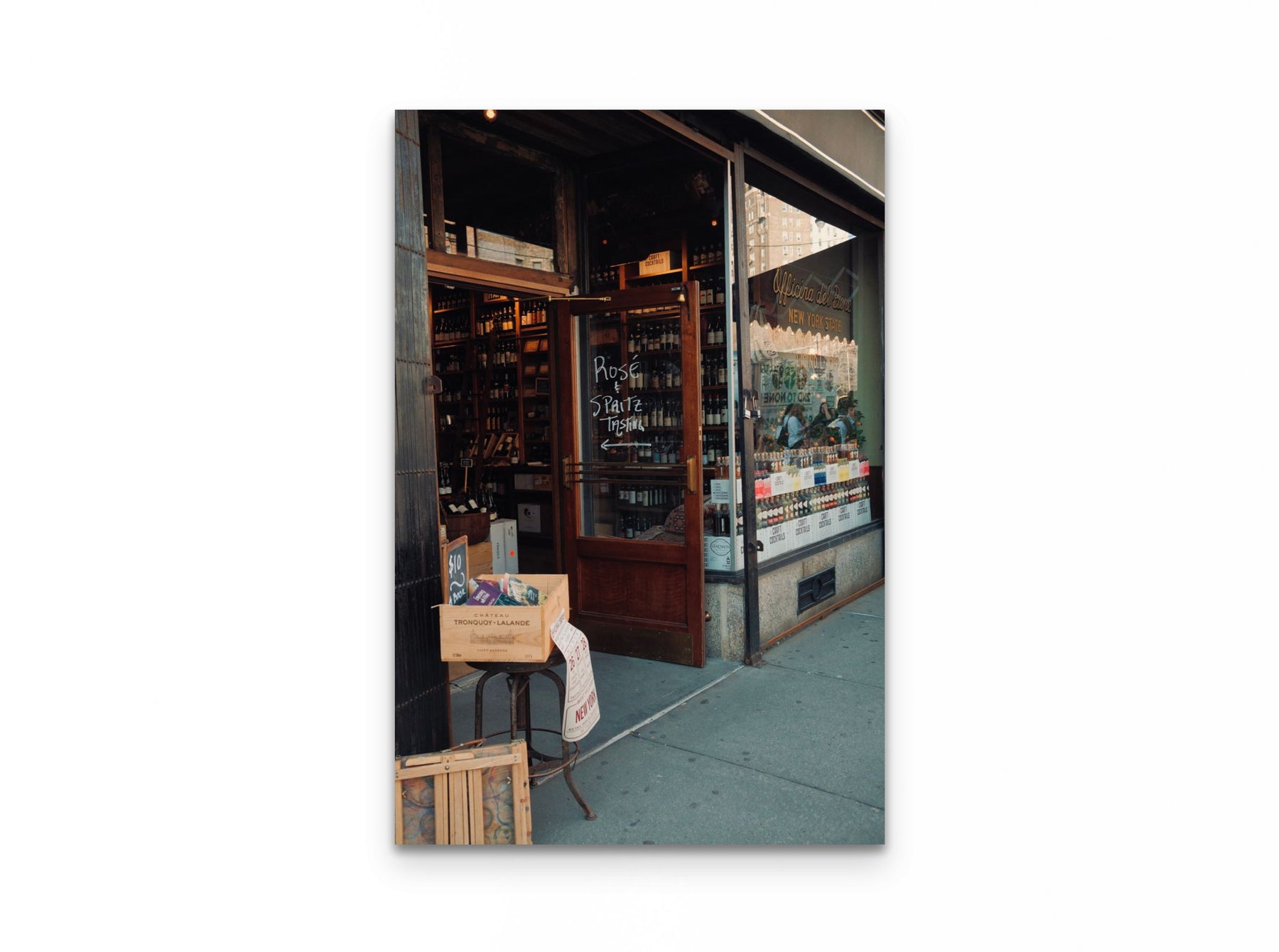 Wine Shop Rose, 20×30 fine art print