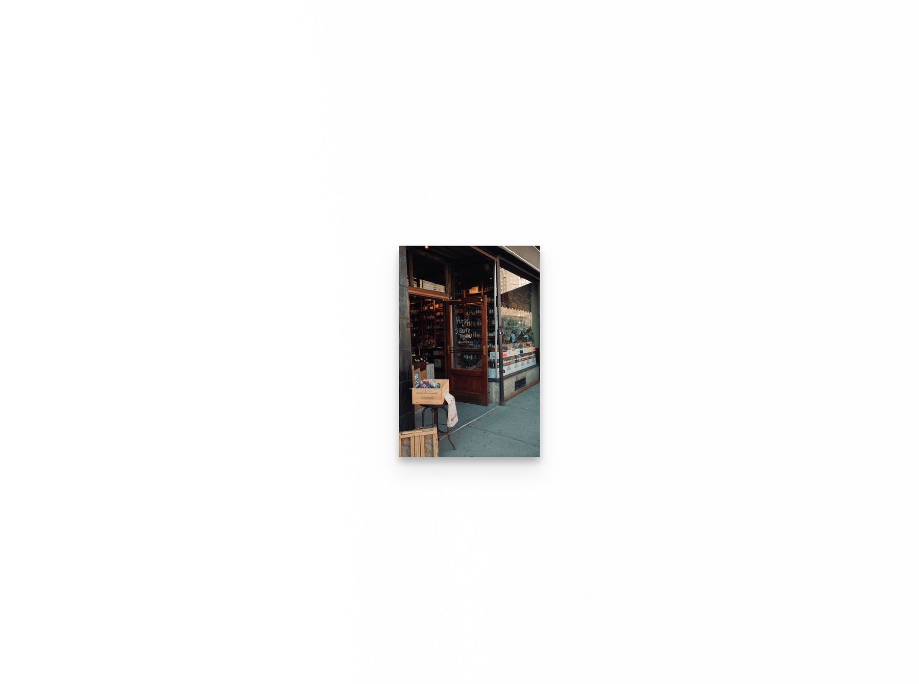 Wine Shop Rose, 8×12 fine art print